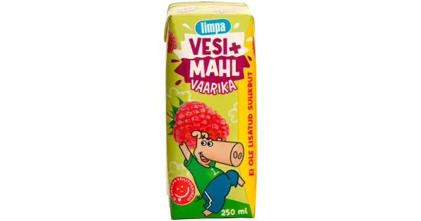 Limpa vesi+mahl vaarika maitsega 250ml