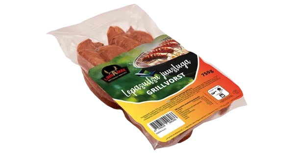 Linnamäe Lepasuitsu juustuga grillvorst 750g