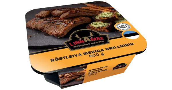 Linnamäe Röstleiva mekiga grillribid 600g