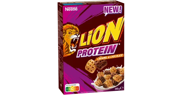 Hommikusöögihelbed Nestlé Lion Protein, NESTLÉ, 340 g
