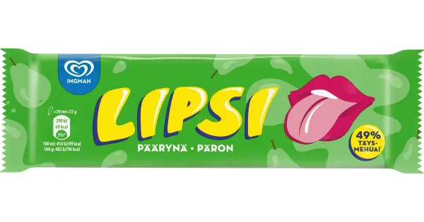Lipsi Pirni Mahlajää 70 ml