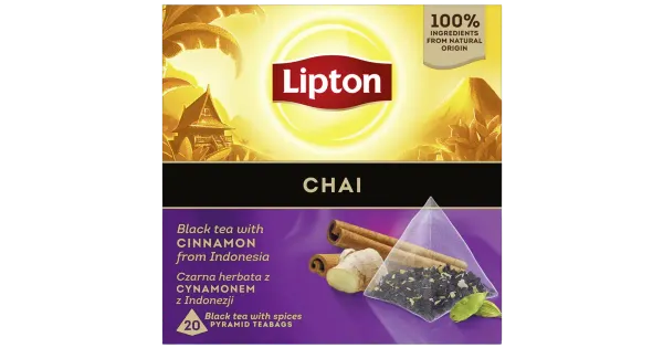LIPTON chai tee püramiid 20pk