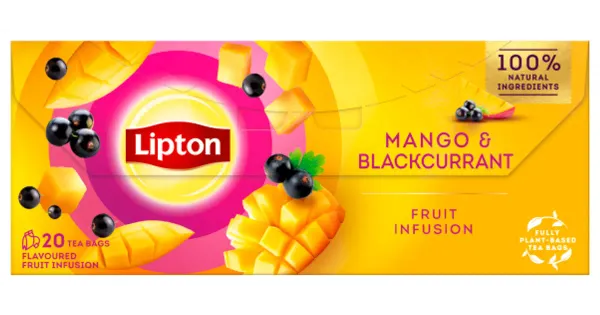 LIPTON Mango-mustsõstra tee