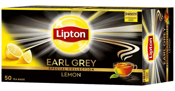 Lipton must tee Earl Grey sidruniga 50g