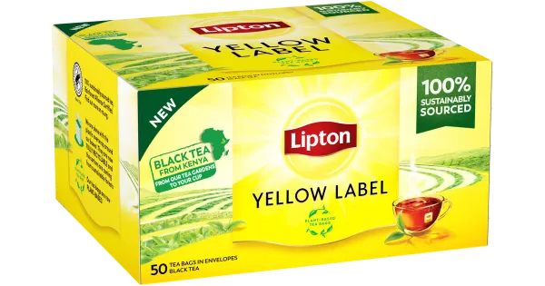 Lipton must tee Yellow Label 50 x 2 g.