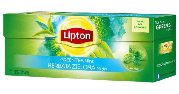 Lipton roheline tee 25x1.32g Piparmündi