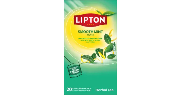 Lipton Smooth Mint taimetee mündiga 20tk