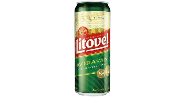 Litovel Moravan õlu 4,6%vol 500 ml
