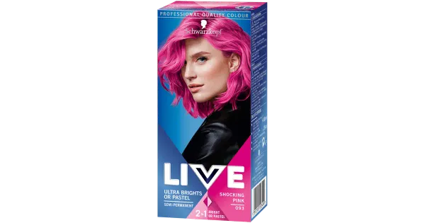 Live juuksevärv Shocking roosa 093