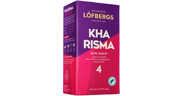 Löfbergs filtrikohv Kharisma tume röst 500 g