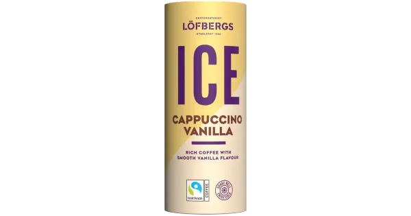 Löfbergs ICE Cappuccino Vanilla külm kohvijook 230 ml