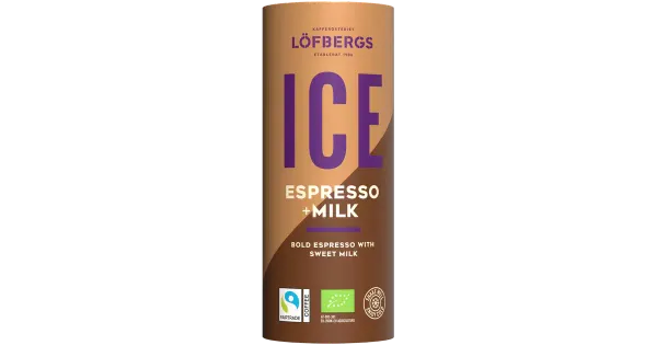 Löfbergs ICE Espresso+milk külm kohvijook 230 ml