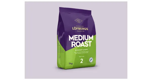Löfbergs kohvioad keskmine röst 1 kg