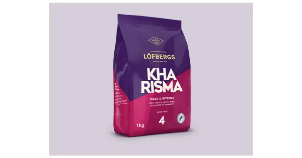 Kohvioad LÖFBERGS Kharisma 1kg, röstimisaste 4, 100% araabika