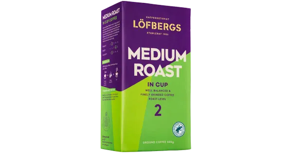 Löfbergs tassikohv IN-CUP keskmine röst 500 g