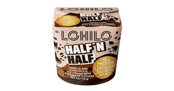 Lohilo Jäätis Half N' Half 350ml/175 g