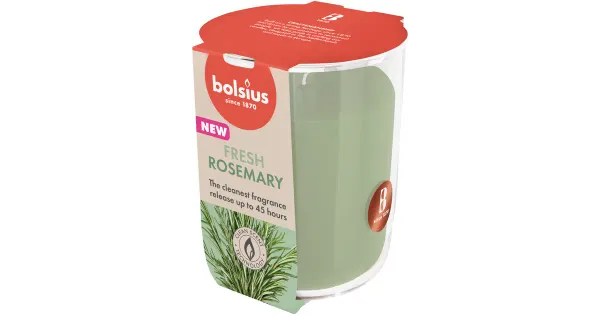 Lõhnaküünal Bolsius Värske rosmariin 97/85