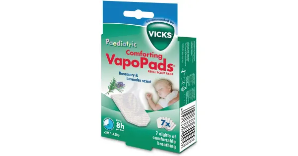 Lõhnapadi inhalaatorile Vicks VBR7E 7tk lavendel