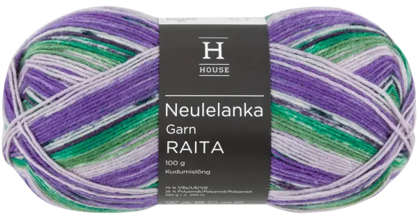 Lõng 100g Raita-Kuvio