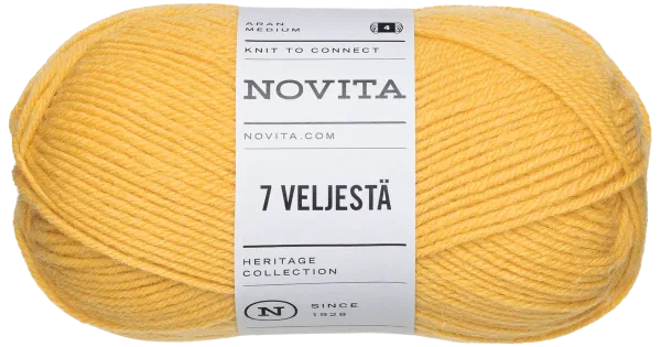Lõng 7 Veljestä 100g Päevalill
