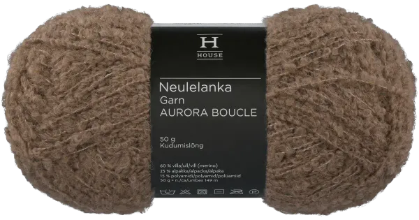 Lõng Aurora 50g pruun