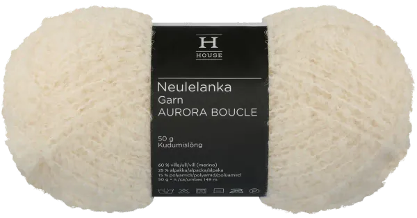 Lõng Aurora 50g valge