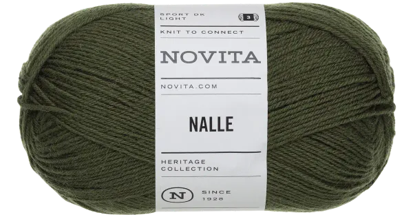 Lõng Novita Nalle 100g 392 loodus