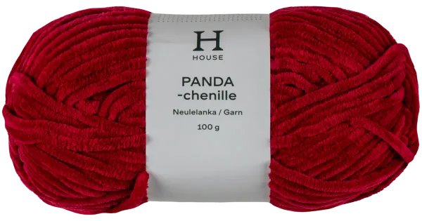 Lõng Panda 100g 2786 tumepunane