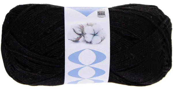 Lõng Perfect Cotton 100 g, must