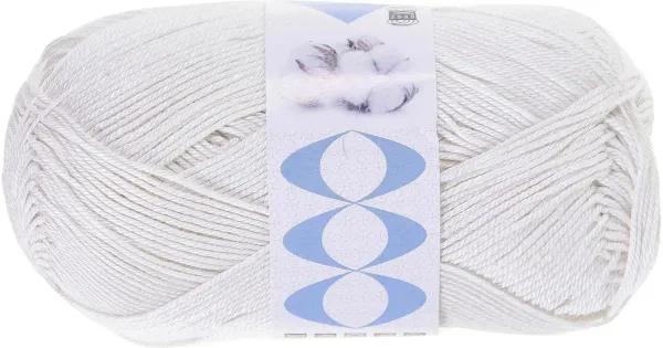 Lõng Perfect Cotton100 g, nat.valge