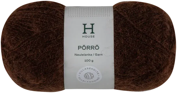 Lõng Pörrö 100g 1182 pruun