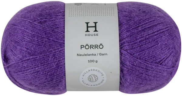 Lõng Pörrö 100g 187 lilla