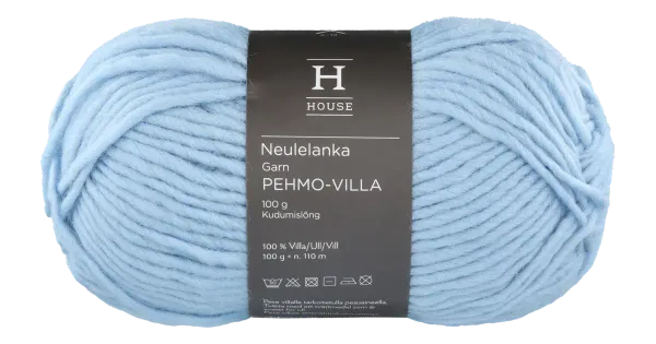 Lõng Softwool 100g 112706 Helesinine
