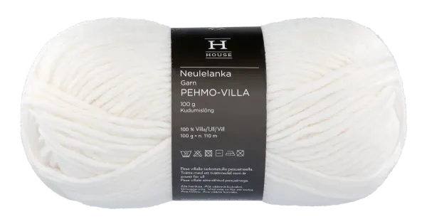 Lõng Softwool 100g 112706 Loodusvalge