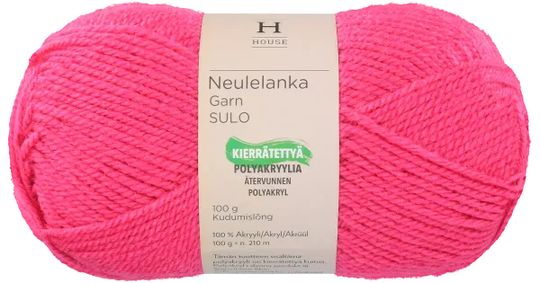 Lõng taaskasutatud akrüül 100G