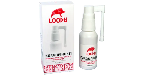 Loodu taruv.-astel.-saial. etanooliv. kurgupihusti 30 ml