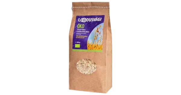 Loodusvägi täistera kaerahelbed 500 g, mahe