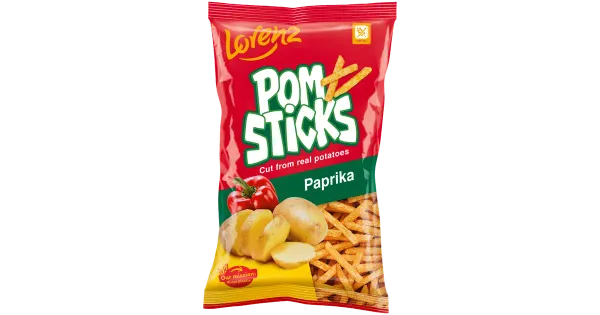 Lorenz Pomsticks kartulisnäkid paprikaga 100g