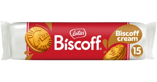 Lotus Biscoff, kreemitäidisega küpsised, 150 g