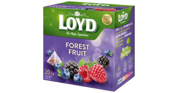 Marjatee LOYD metsamarjamaitseline 20 x 2g, püramiid kotis