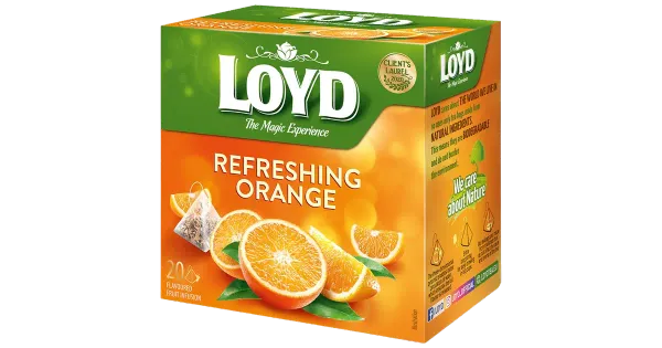 Marjatee LOYD apelsinimaitseline 20tk, püramiid kotis