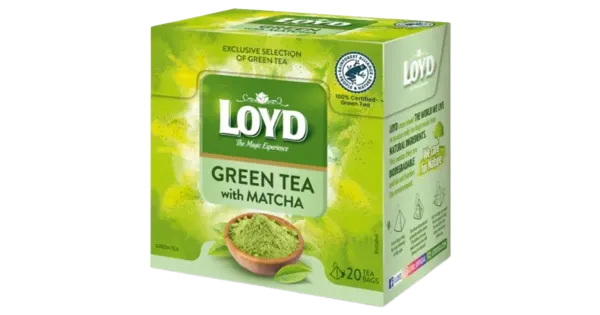 Loyd roheline tee Green Matcha, 20x1,5g