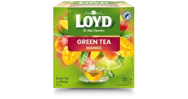 Loyd roheline tee mangoga 20x2g, püramiid