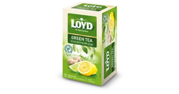 Loyd roheline tee sidruni-laimi-ingveri 20x1,7g