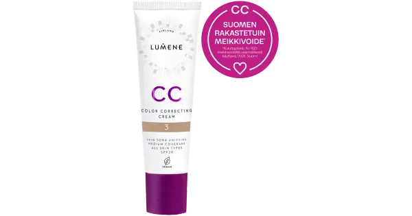 Lumene CC jumestuskreem Color Correcting SPF20 3 30ml