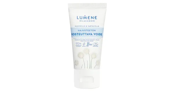 Lumene kehakreem Klassikko niisutav lõhnatu 75ml