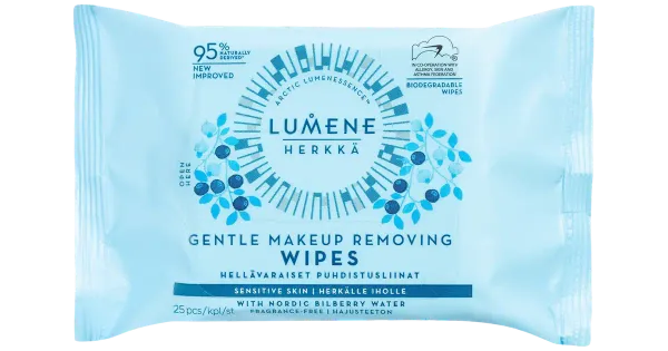Lumene meigieemaldussalvrätikud Sensitive 25tk