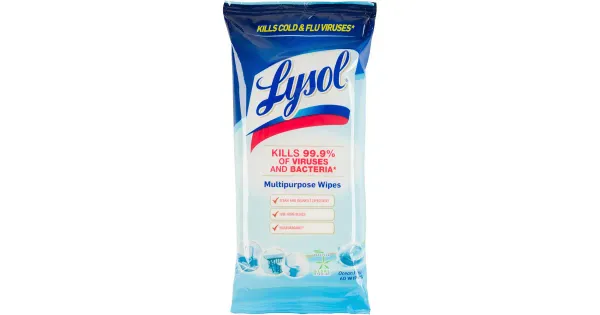 Lysol desinfitseerivad puhastuslapid 60tk