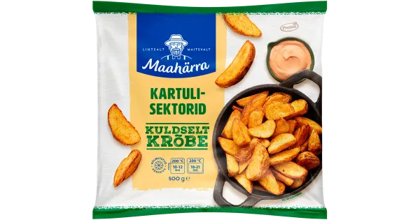 Maahärra Kartulisektorid maitsestatud 500 g