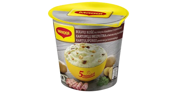 Maggi 5M kartulipuder peekoni&saiakuubikutega 53g (tops)
